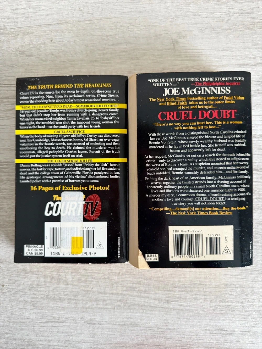 True Crime Paperbacks Lot Of 10 Murder Killer Homicide Detective